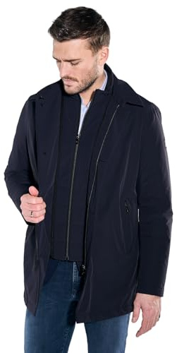 emilio adani Herren Funktionsjacke Regular, Saphirblau