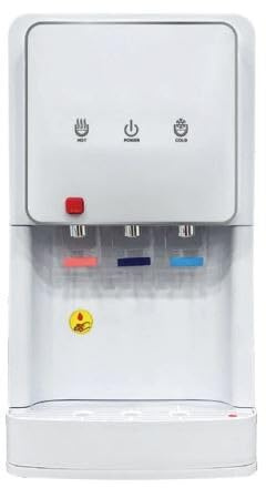 GALYON - Fuente de Agua de ósmosis inversa de 5 etapas - Filtros en línea estándar. Dispensación de Agua fría y Natural o fría y Caliente - Sin recambio de botellas (Sobremesa)
