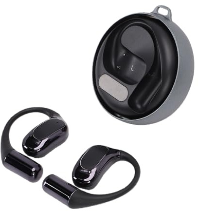 BSTiltion Auriculares inalámbricos Bluetooth 5.49 con pantalla LED, sonido HiFi para entrenamiento, correr, reducción de ruido