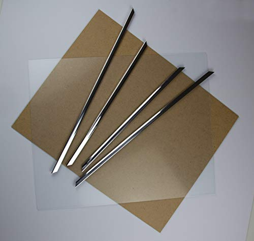 Schnapmatik Kunststoff Bilderrahmen Posterrahmen 70x100 cm Klemmrahmen Silber 100x70 cm mit Rückwand und Antireflex Kunstglas