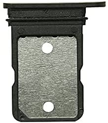 Emplacement pour Plateau de Support de Carte SIM Adaptateur Micro SD Remplacement de Prise Compatible avec Google Pixel 5 Noir