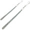 2pcs Eye Mesh Cable Grip Puller Galvanizing Cable Pulling Sock Grip Puller Rope Wire Sock Wire Grip