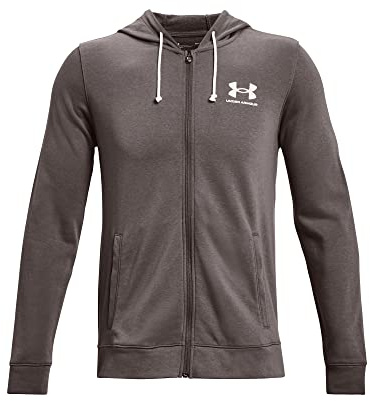 Under Armour Mens Fleece Tops Men's Ua Rival Terry Full-Zip, FRC, 1370409-176, LG