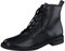 Paul Green Damen Schnürstiefelette, Frauen Schnürstiefeletten,schnürboots,reißverschluss,Boots,Stiefel,Bootee,Booties,Schwarz (Black),39 EU / 6 UK