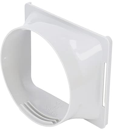 Acoplador de Manguera de Escape de Aire Acondicionado, Adaptador de Ventana Cuadrado A Redondo Portátil, Conector A/C para Tubo de Aire Acondicionado de 5,9 Pulgadas