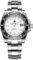 ADDIESDIVE Herren analog Uhren Quarz Uhr 20bar wasserdichte Edelstahl Armbanduhr Herren Großes Leuchtende Weiß