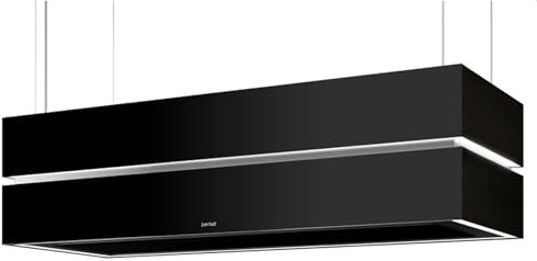 Berbel Skyline Edge Play BIH 100 SKE-P Deckenlifthaube 100 cm Mattschwarz