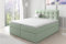BEAUTY SOFA - Bett - Boxspringbett - Bett mit Matratze, Topper und 2 x Bettkasten - Polsterbett, Doppelbett für Schlafzimmer, Jugendzimmer - Mint (Inari 34) - Boxspringbett 140 x 200cm