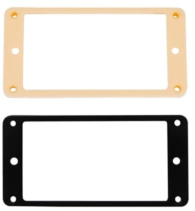 GXGM 4 Stück Humbucker Rahmen Set für gewölbte Decken