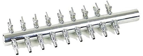 Blagdon 18 Way Metal Outlet for the Pond Oxygenator 2400 and 3600 Models, Silver