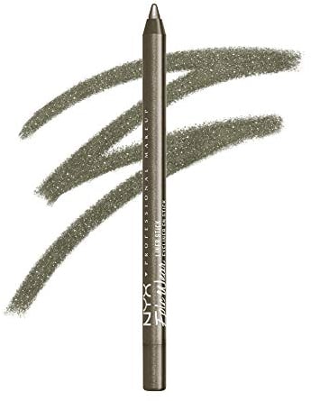 NYX Professional Makeup Epic Wear Semi-Perm Graphic Liner Sticks – wasserfeste Eyeliner mit ultra-intensiven Farben, 36h Halt, mattes & metallic Finish, All Time Olive