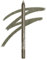 NYX Professional Makeup Epic Wear Semi-Perm Graphic Liner Sticks – wasserfeste Eyeliner mit ultra-intensiven Farben, 36h Halt, mattes & metallic Finish, All Time Olive