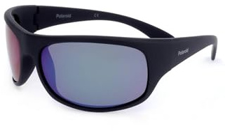 Polaroid 07886 3OL MATTE BLACK GREEN, 66, RECTANGULAR, Polarized