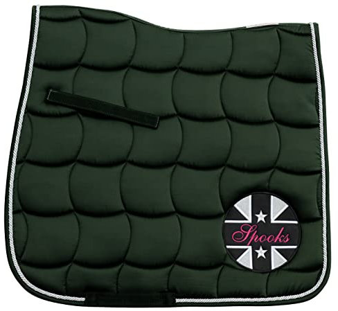 SPOOKS Dressage Pad Patch Shiny (Farbe: dark forest; Größe: dressage)