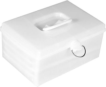 DRESSOOS Kasten Mahjong-Box Mahjong-Organizer Für Den Haushalt Mahjong-Fall Mahjong-Tisch Majiang Kostenlose Mahjong-Spiele Mahjong-Matte Tragbar Lagerregal Plastik Kosmetik Weiß