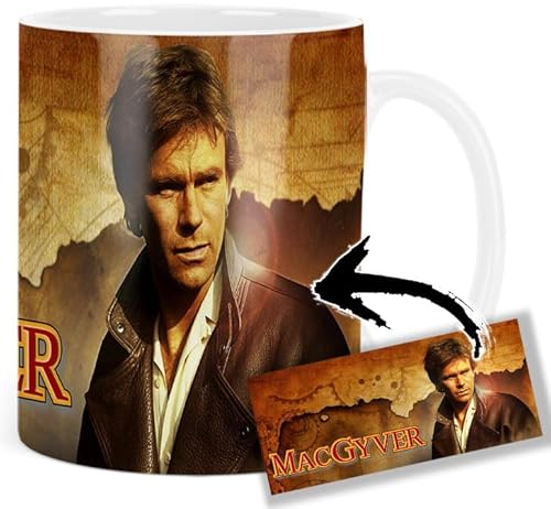 MacGyver Richard Dean Anderson B Tasse Keramikbecher Mug
