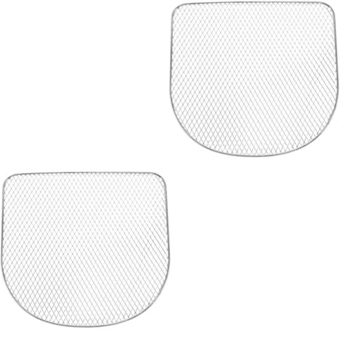 INOOMP 2 Pezzi Elettrico Frittura Ad Aria Vassoio Airfryer Friggitrice Ad Aria Disidratatore Per Alimenti Vassoio In Rete Stendino Per Alimenti Ninja Disidratatore