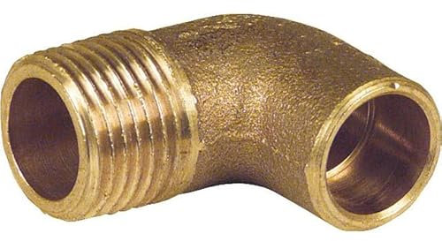 Rotguß Lötfitting Winkel 90Gr 16mmx1/2 AG