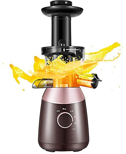 TNSSCZM Máquinas, Extractor Profesional De 4 Velocidades, Frutas Y Verduras Enteras, Potente Función De Pulso, Jugo Superior