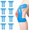 8 Stück PreCut Kinesiotapes Knie, Vorgeschnitten Tape für Knieschmerzen mit perfektem Trage-komfort, Hautfreundliches Sporttape, Wasserfestes & Elastisches Physio Tape für Knieschmerzen