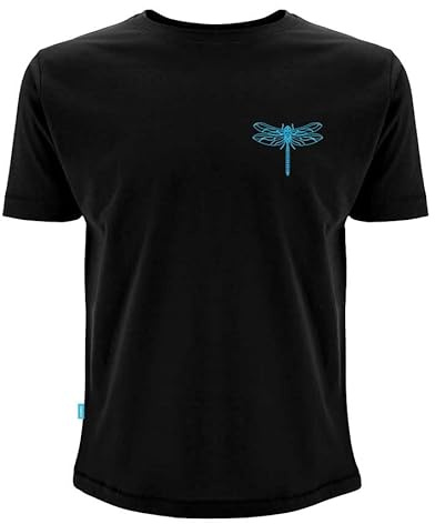 KUMU Emperor Dragonfly Short Sleeve T-Shirt XL Black