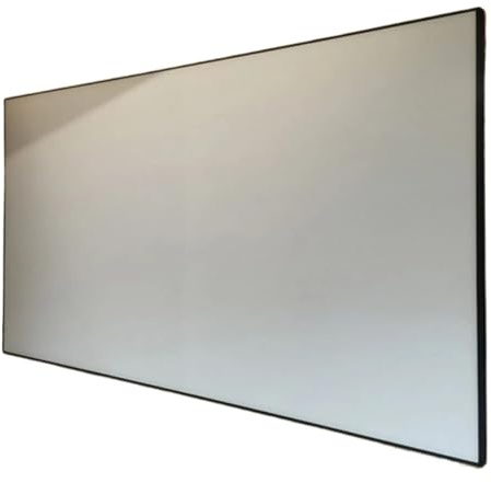 Movie Screen, Pantalla de proyector de Marco Fijo con Bisel Delgado y Cine en casa 16:10(30 Inch)
