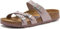 Birkenstock Sandali da donna Arizona Open Toe Casual Slide, Nubuck lilla, 1-1.5 UK Men/ 3-3.5 UK Women (Narrow)