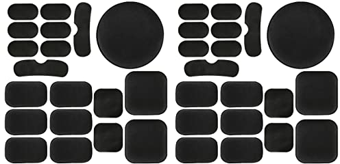 Yzpacc Universal Airsoft Helm Pads, Taktische Helm Ersatz Schaumstoff Polsterung, Helmpolster Motorradhelm, Fahrrad Zubehörmatten für ACH FMA USMC PASGT