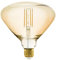 EGLO E27 LED Lampe dimmbar, große Amber Vintage Glühbirne Mid Size, Leuchtmittel für Retro Beleuchtung, 4,5 Watt (entspricht 40 Watt), 470 Lumen, warmweiß, 2200k, Edison Birne, BR150, Ø 15 cm