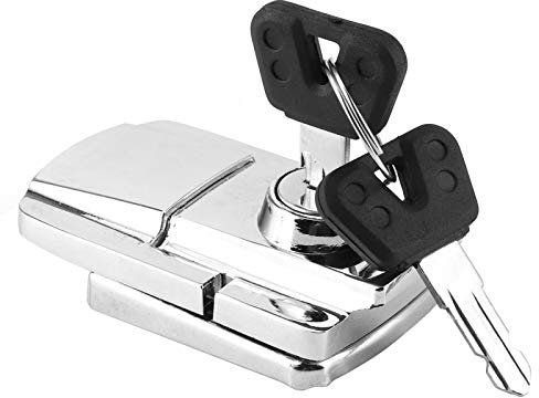Lucchetto per Bagagliaio per Moto, Kit Chiave per Serratura per Bagagliaio per Borsa Laterale Set di Serrature per Bagagliaio Posteriore, Kit per Serratura per Chiave Antifurto per Moto con 2 Accessor