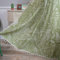 ENJOYBRIDAL Vorhänge für Wohnzimmer, 213 cm Länge, 2 Paneele, halbtransparent, Boho-Vorhänge, grün, Bauernhaus, Quaste, Stange, Tasche, Fenstervorhang, Paneele, Schlafzimmer, rustikal, Landhausstil,