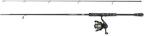 Mitchell Tanager G2 Spinnkombination | Leichtes Spinnruten- und Rollenset mit mittlerer Aktion für das Süßwasserangeln | Schwarz, 1,80 m Moderate Rute, Rolle der Größe 1000, 5-15 g