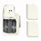 2 Pack Battery Cover Replacement for Instax Mini SE, Battery Door Cover Side Shell for Mini SE Instant Camera Accessories (White)