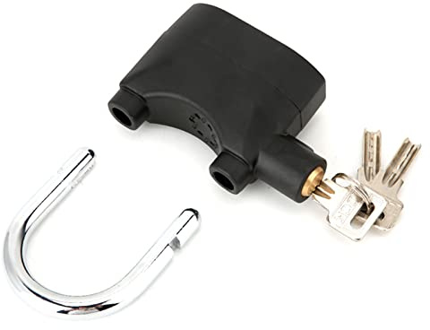 Generic Serrure D'alarme Antivol étanche avec Sirène pour Fenêtre de Porte de Vélo de Moto, Serrure Durable Résistante à la Corrosion pour la sécurité, Son Fort de 110 DB, Taille Mini Portable,