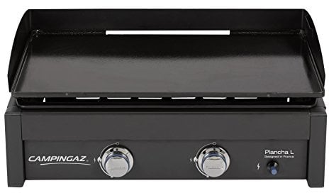 CAMPINGAZ Plancha gaz à poser, Noir/Gris, 76,7 x 49,7 x 28,4 cm