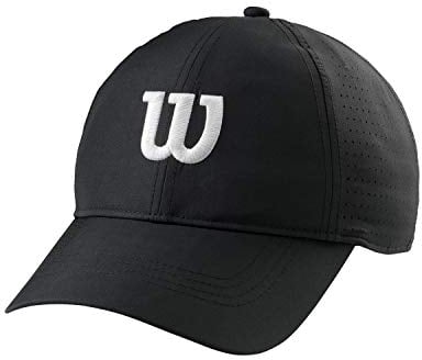 Wilson Herren Ultralight tennispet Tennis Cap Bk, Schwarz, Einheitsgröße EU