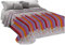 PELLECCHIA COLORI Copriletto Primaverile Estivo in Piquet, Made in Italy | Coperta Letto Cotone Jacquard Matitoni Fucsia/Rosa, Singolo (170 x 280)