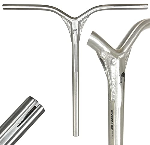 Fantic26 Sticker + Ethic DTC Dryade V2 Aluminium Stunt-Scooter IHC Bar Park-Trick-Tret-Roller Ersatz-Lenker (62cm Silber)
