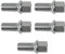 ROBUST 5 Pcs Standart Wheel Nut Stud Bolt 17mm Hex M14x1.5 27mm for Audi A2 A3 A4 TT Seat Ibiza Leon Skoda Fabia Octavia Superb Volkswagen Arteon Caddy Golf Polo Touran T-Roc 431601139A 8D0601139A