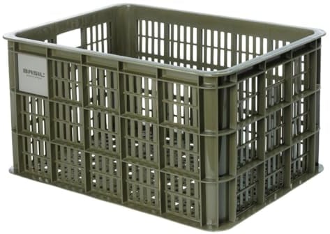 Basil B.V. Unisex – Erwachsene Crate Fahrradkaste, Schwarz, 49.8x39x26.5cm
