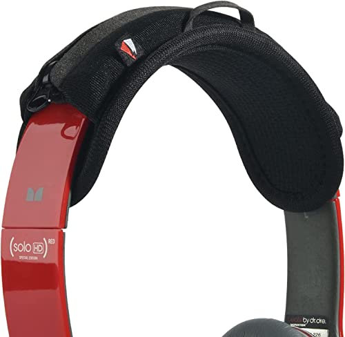 Mizi Headphone Headband Cover for Audio-Technica, Beat, Bose, Akg, Sennheiser, Replacement Cover/Headband Protectors/Top Pad Protector Sleeve - Black