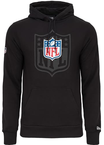 New Era Fleece Hoody - NFL Shield Logo League 2.0 schwarz M
