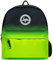 hype Rucksack für Schule, Uni, Freizeit, Arbeit, Wandern, für Kinder, Jungen, Mädchen, Teenager, Männer und Frauen, Buntes Neonlicht, Einheitsgröße, Casual