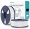 SUNLU PLA+2.0 Filament 1.75mm 2KG, Upgrade PLA Plus 3D Drucker Filament, Stärker und robuster, High Speed PLA+ Filament, Maßgenauigkeit +/-0.02mm, 1KG Spule, 2KG in Total, Weiß+Weiß
