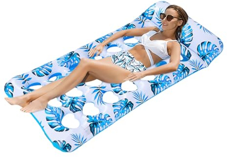 Wasser Pool Luftmatratze Für Erwachsene, Aufblasbare Pool-Flöße,Sommer Wasser Aufblasbarer Sessel Für Wasserpartys Sommerparty