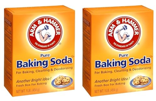 2x ARM & HAMMER BAKING SODA - 2x454G - Amerikas beliebtestes Backpulver - das nützlichste Haushaltsmittel aller Zeiten