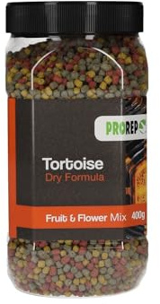 ProRep Tortoise Food 400g Fruit & Flower| Complete Dry Tortoise Diet