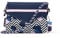 satch Clutch kleine Umhängetasche Schminktasche mit Kordelzug und Spiegel für Teenager Stoney Mony - Lila
