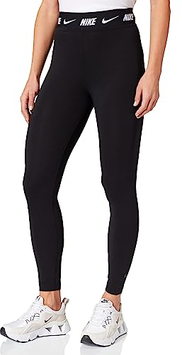 Nike Damen Club Hw Leggings, Black, XS