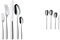 WMF Palma Besteck Set 12 Personen, Essbesteck 60 teilig, Monobloc-Messer & Nuova Servierteile, Set4-teilig, Serviergabel, Servierlöffel und Salatbesteck 30 cm, Cromargan Edelstahl Rostfrei 18/10